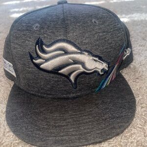 Gray Denver Bronco Cap (salute to service)